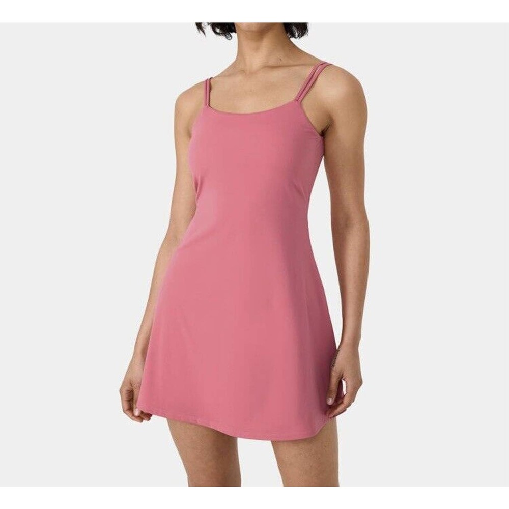 Halara Everyday Cloudful 2 Piece Exercise Dress Small Double Strap Twisted